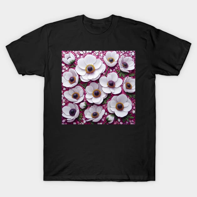 Anemone Flowers T-Shirt by Jenni Arts